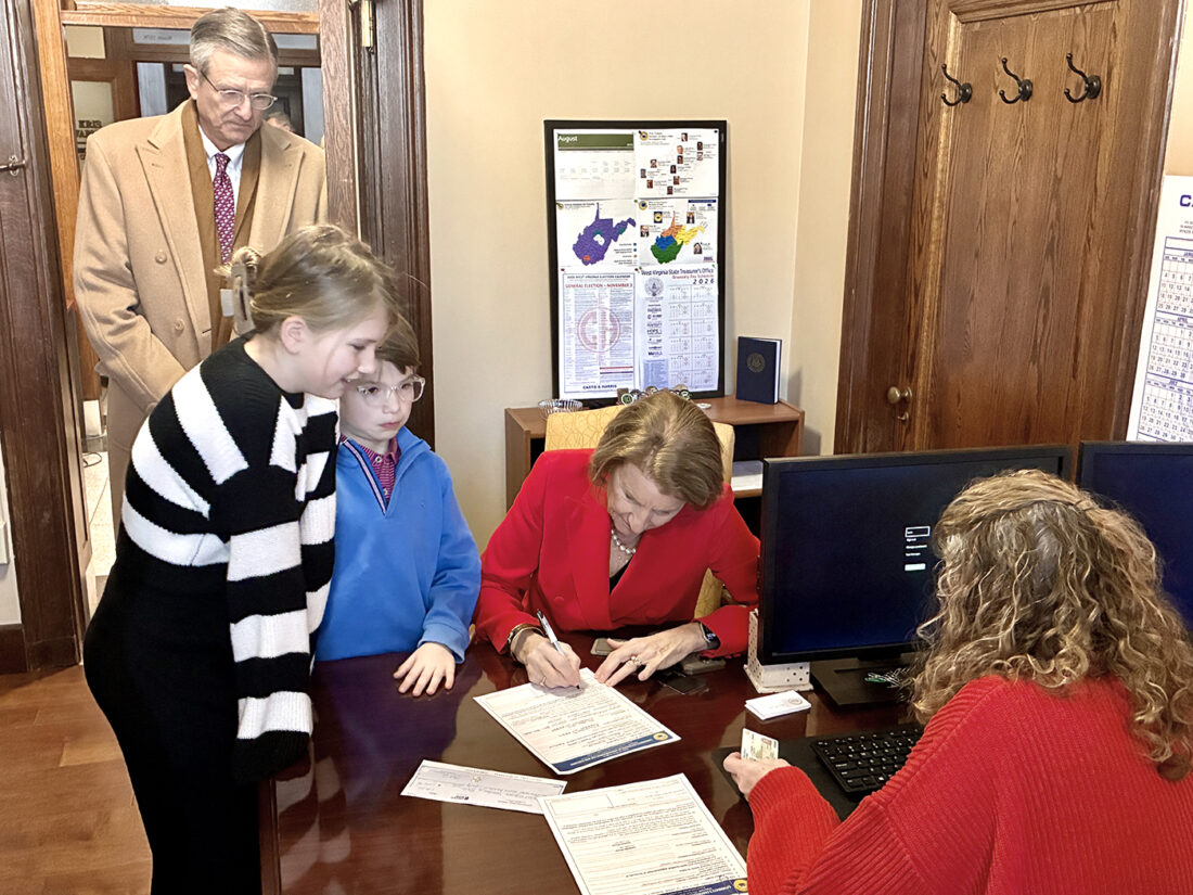 U.S. Sen. Capito files paperwork for re-election